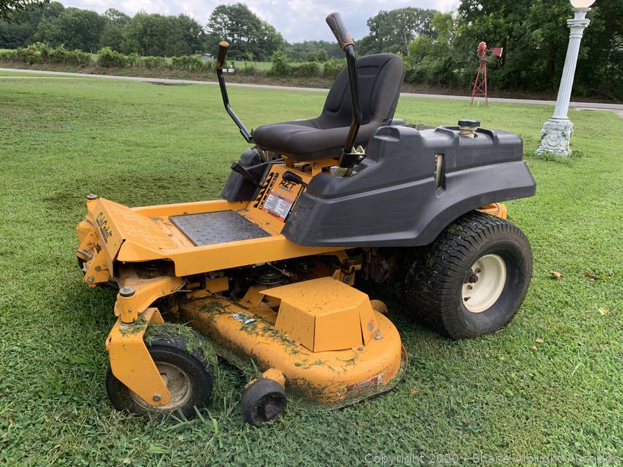 Cub Cadet RZT Zero Turn Lawn Mower 26 HP Kohler 54 Cut Auction Shane Albright Auctions