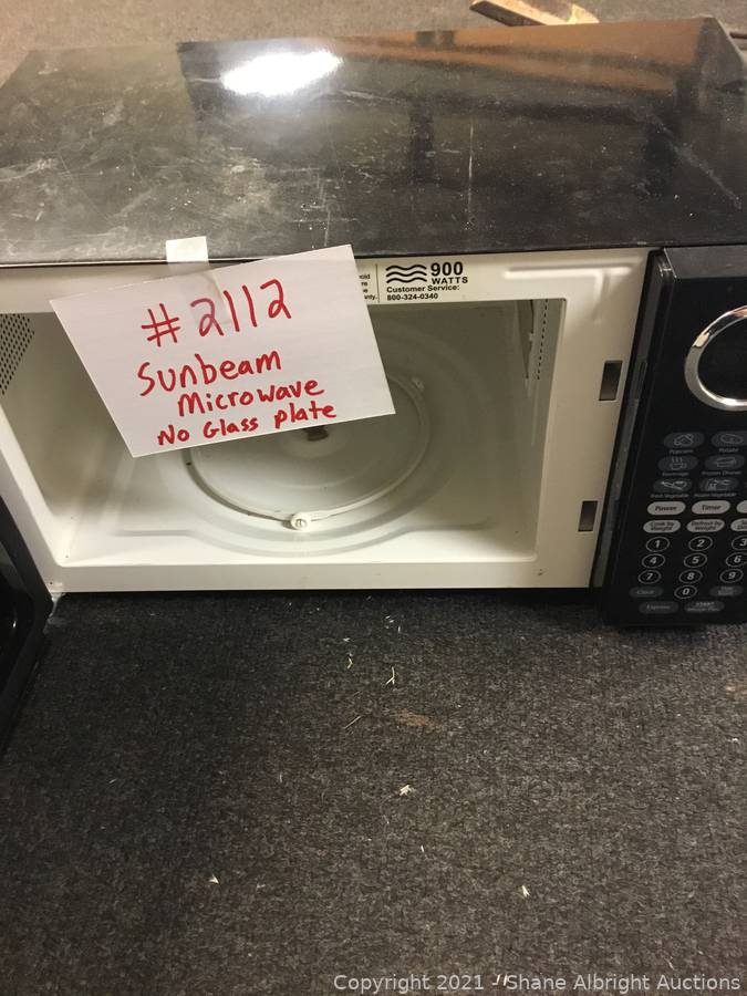 Sunbeam Microwave Auction