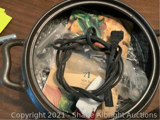 Sound Auction Service - Auction: 9/07/17 Anderson Estate Auction Pt.1 ITEM: 2QT  Crock Pot Slow Cooker & Tranquility Fountain