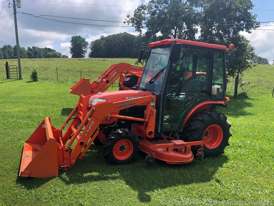 Kubota tractor 2025 belly mower