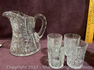 American Cut Crystal Pitcher offers