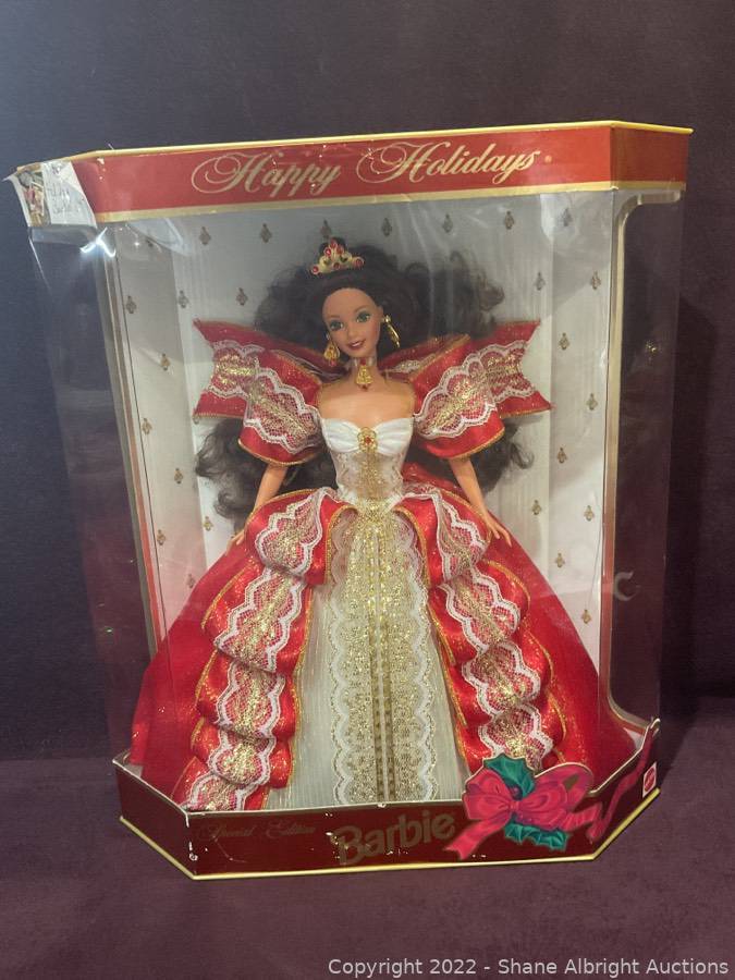 special edition happy holidays barbie 1997