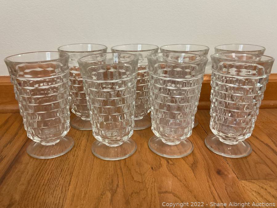 American Vintage Clear Drinking Glasses