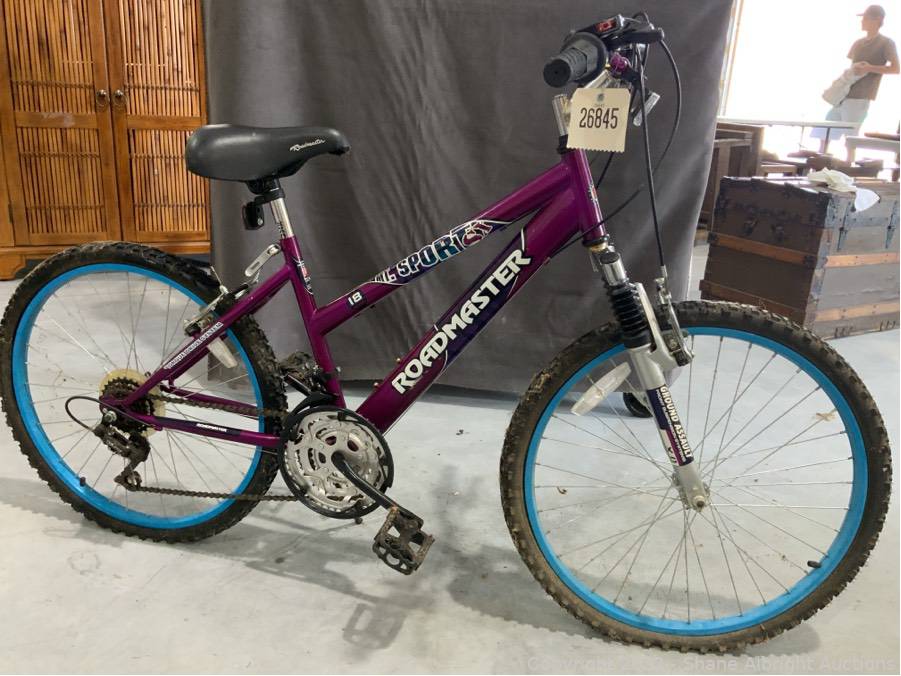 22 inch roadmaster EMT sport six speed bike Auction Shane