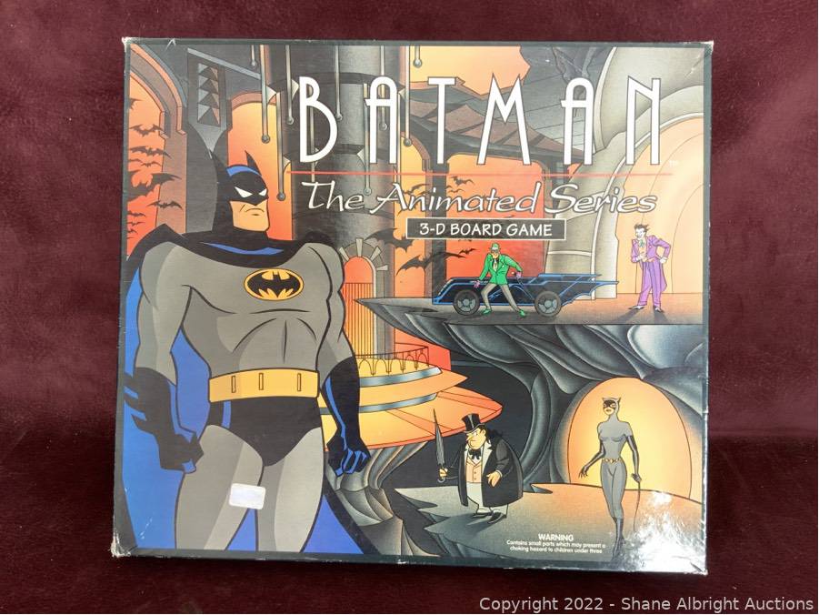 Batman the animated series 3-D board game Auction | Shane Albright Auctions