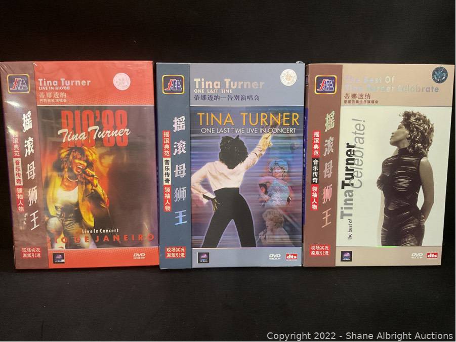 Tina Turner DVD collection Auction | Shane Albright Auctions