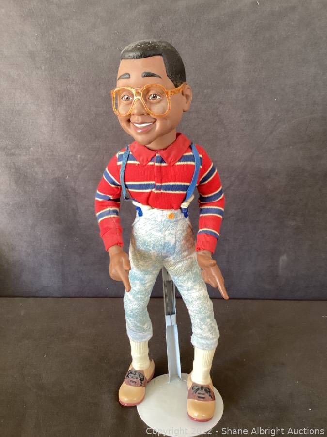 Talking sales urkel doll