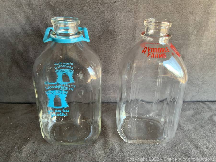 Milk Jugs - 1/2 Gallon