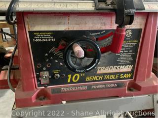 Tradesman bench table deals saw