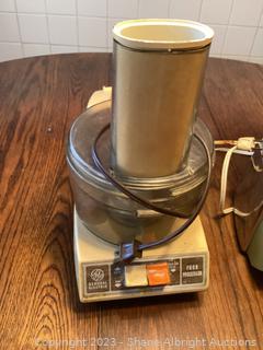 GE Food Processor & Oster Blender C Auction