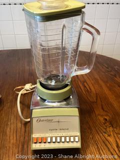 GE Food Processor & Oster Blender C Auction