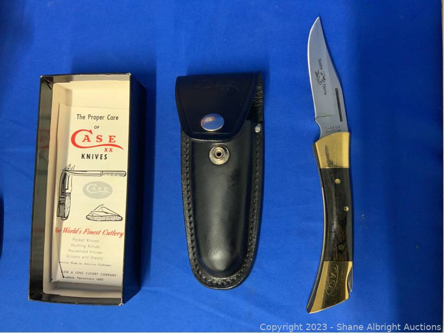 Case Shark Tooth folding knife P197 L SSP Auction | Shane Albright 