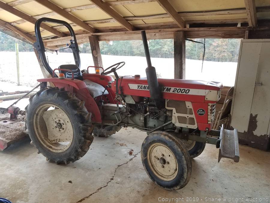 Yanmar YM2000, Diesel Tractor Auction | Shane Albright Auctions