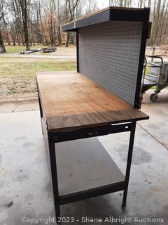 Gorilla Rack Deluxe 5ft. Workbench, Model# GR2102B