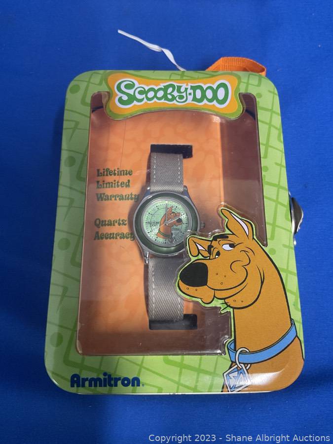 Armitron Scooby Doo Watch. Auction Shane Albright Auctions