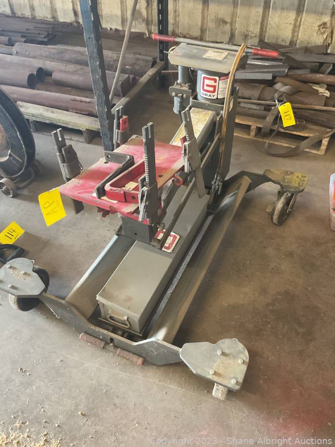 Gray HTCJ-2000 Transmission Jack. Auction | Shane Albright Auctions