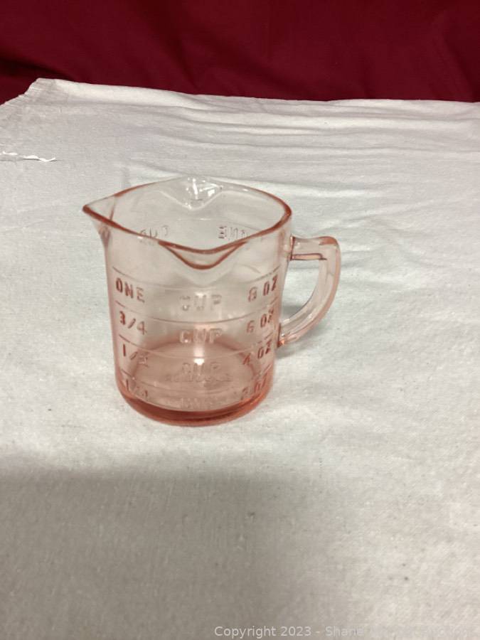 Depression Glass Measuring Cups