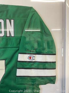 Boomer Esiason #7 New York Jets Framed Jersey Auction