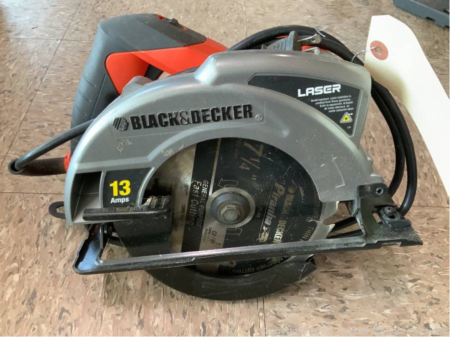 Sold at Auction: Black & Decker Circular Saw