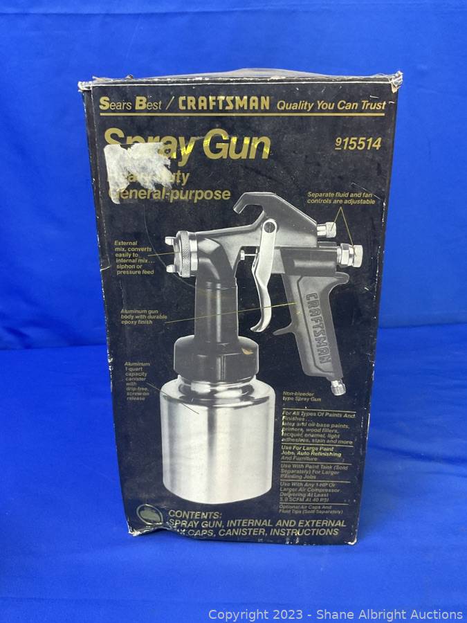 Craftsman deals spray gun