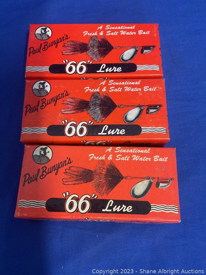 Vintage Lures - Paul Bunyan Bait Co.'66