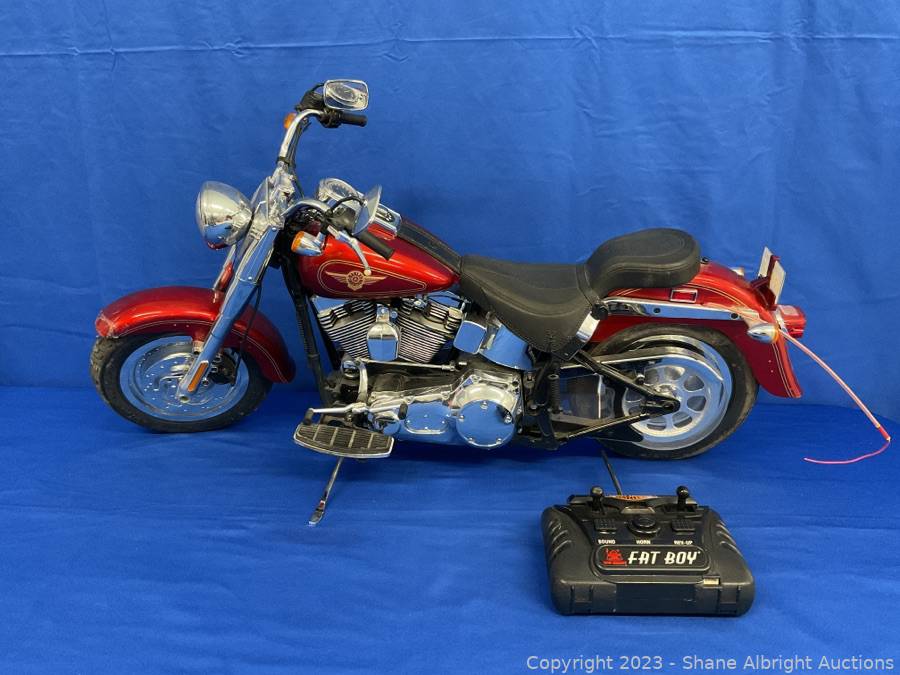 New bright remote control harley 2024 davidson fatboy