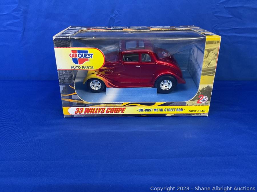 First Gear CarQuest Auto Parts 33 Willys Coupe Die Cast Metal